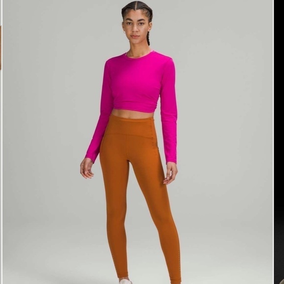 [4] 2022 Lululemon Swift Speed High-Rise Tight 28” in Butternut Brown Women’s - Picture 1 of 16